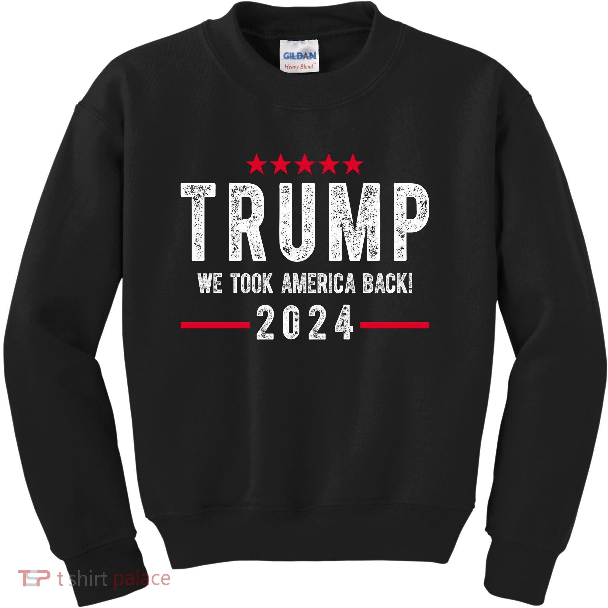 Trump Won Take America Back 2024 Kids Sweatshirt