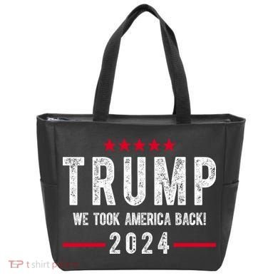 Trump Won Take America Back 2024 Tote Bag