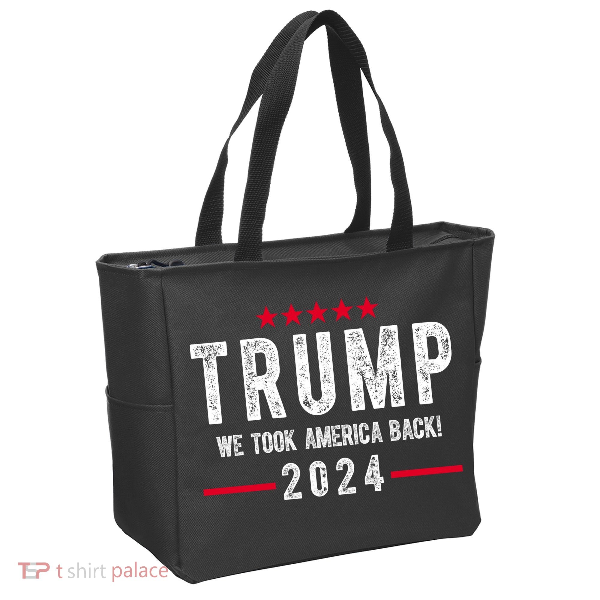 Trump Won Take America Back 2024 Tote Bag