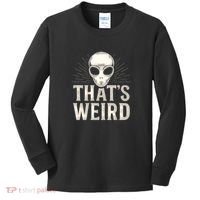 That's Weird Kids Long Sleeve Shirt thumb 0