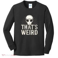That's Weird Kids Long Sleeve Shirt thumb 0