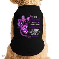 They Whispered To Her You Cannot Withstand The Storm Meaningful Gift Doggie Tank thumb 0
