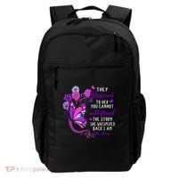 They Whispered To Her You Cannot Withstand The Storm Meaningful Gift Backpack thumb 0