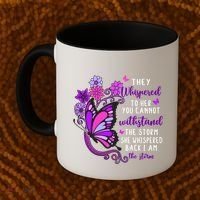 They Whispered To Her You Cannot Withstand The Storm Meaningful Gift Coffee Mug thumb 2