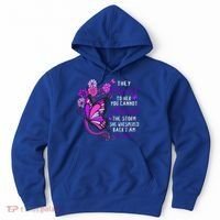 They Whispered To Her You Cannot Withstand The Storm Meaningful Gift Hoodie thumb 0