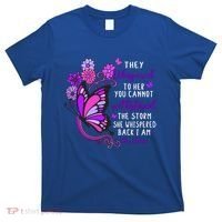 They Whispered To Her You Cannot Withstand The Storm Meaningful Gift T-Shirt thumb 0
