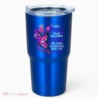 They Whispered To Her You Cannot Withstand The Storm Meaningful Gift Tumbler thumb 0
