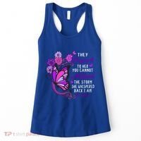 They Whispered To Her You Cannot Withstand The Storm Meaningful Gift Women's Tank Top thumb 0
