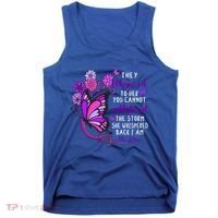They Whispered To Her You Cannot Withstand The Storm Meaningful Gift Tank Top thumb 0