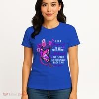 They Whispered To Her You Cannot Withstand The Storm Meaningful Gift Women's T-Shirt thumb 4