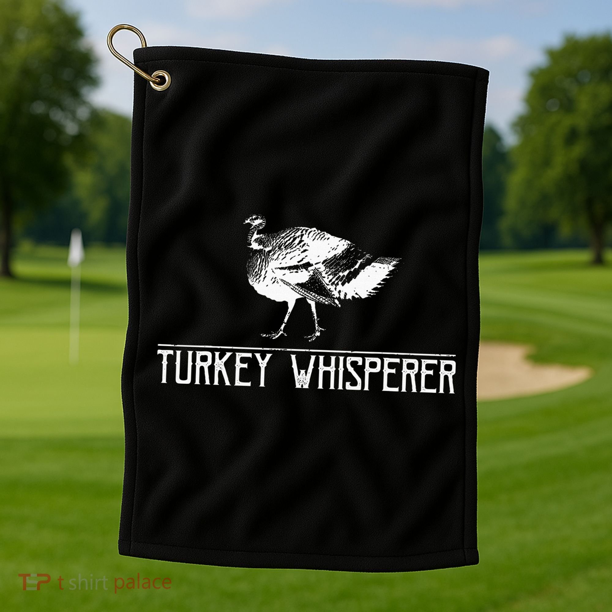 Turkey Whisperer Golf Towel