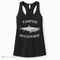 Tarpon Whisperer Tarpon Fishing Tarpon Premium Women's Tank Top thumb 0