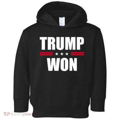 Trump Won Toddler Hoodie