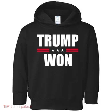 Trump Won Toddler Hoodie