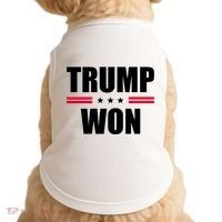 Trump Won Doggie Tank thumb 0