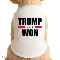 Trump Won Doggie Tank thumb 0