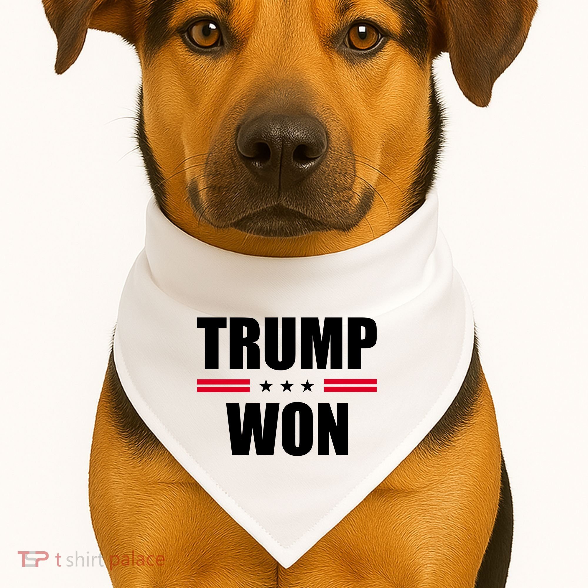 Trump Won USA-Made Doggie Bandana