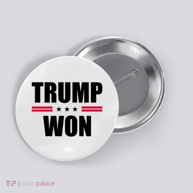 Trump Won Button