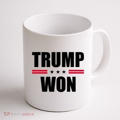 Trump Won Coffee Mug back