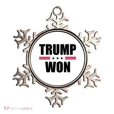 Trump Won Ornament