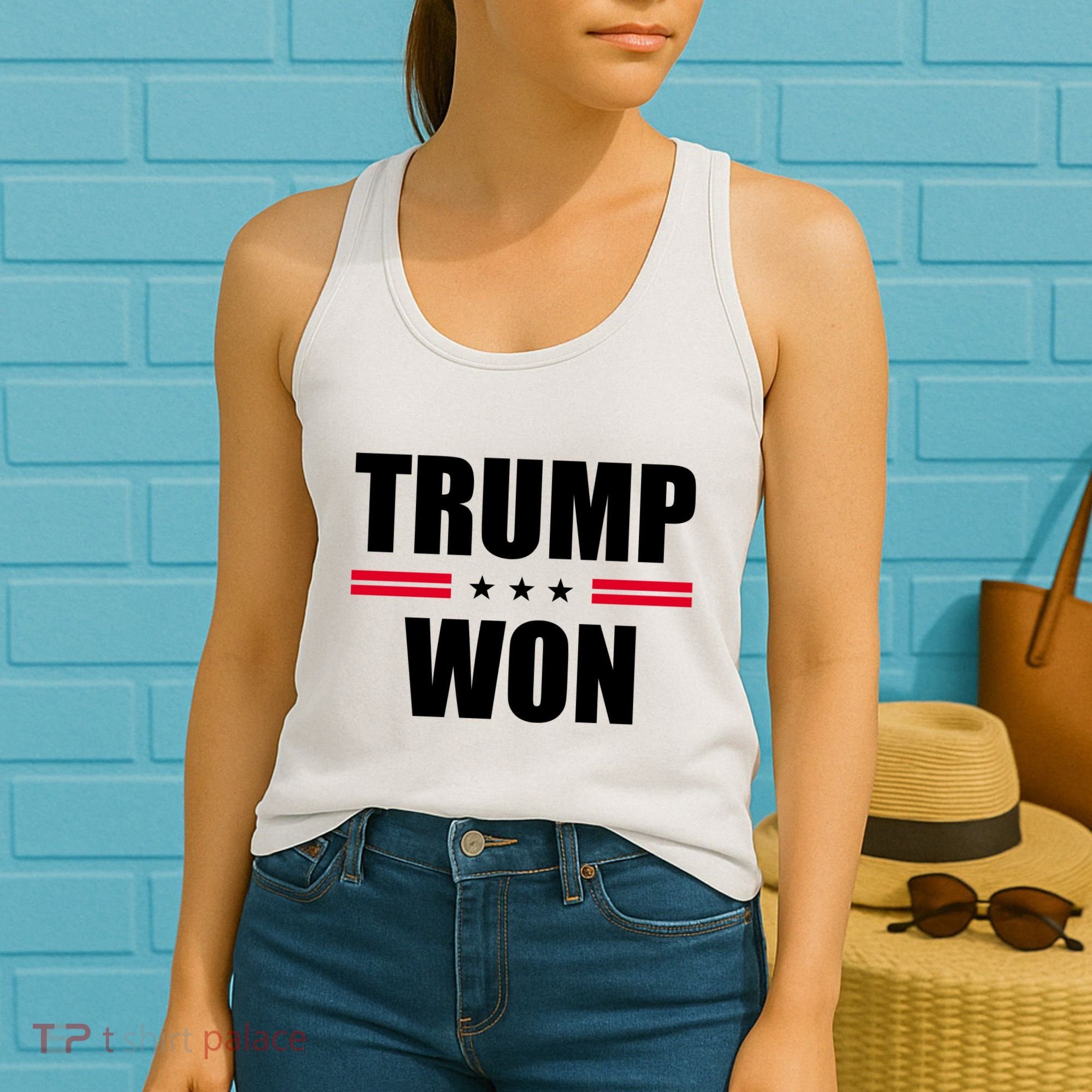 Trump Won Women's Tank Top