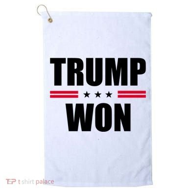Trump Won Golf Towel