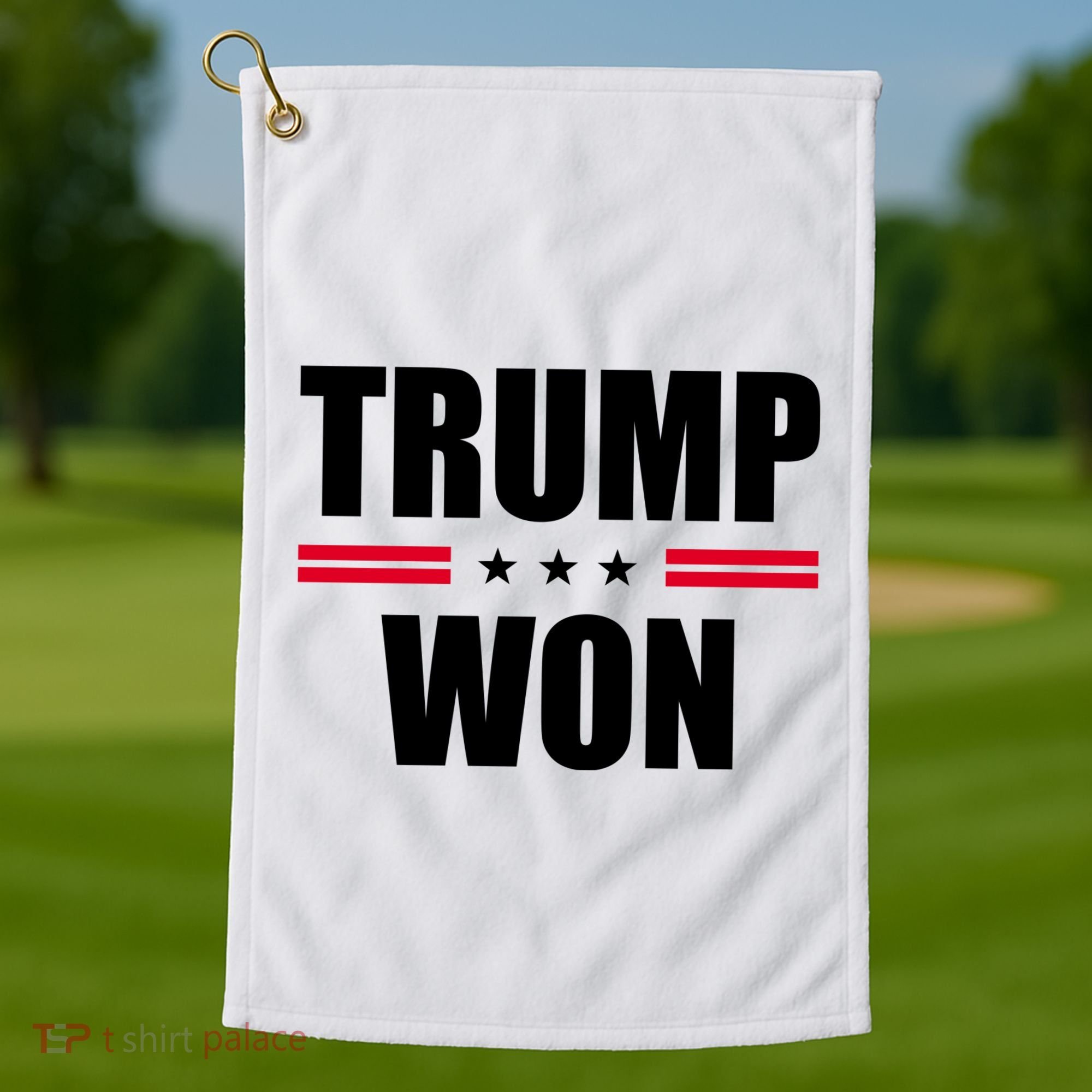 Trump Won Golf Towel