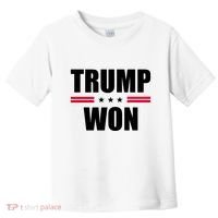 Trump Won Toddler T-Shirt thumb 0