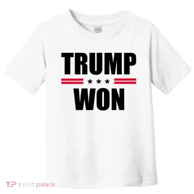 Trump Won Toddler T-Shirt