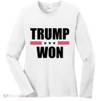 Trump Won Women's Long Sleeve Shirt thumb 0