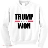 Trump Won Kids Sweatshirt thumb 0