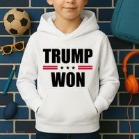 Trump Won Kids Hoodie thumb 2