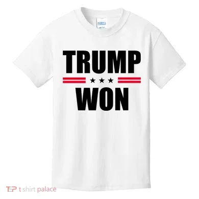 Trump Won Kids T-Shirt
