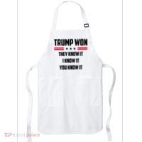 Trump Won They Know It I Know It You Know It Apron thumb 0