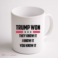 Trump Won They Know It I Know It You Know It Coffee Mug thumb 1