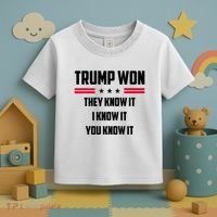 Trump Won They Know It I Know It You Know It Toddler T-Shirt thumb 3