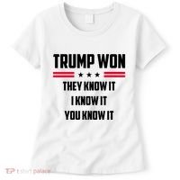 Trump Won They Know It I Know It You Know It Women's T-Shirt thumb 0