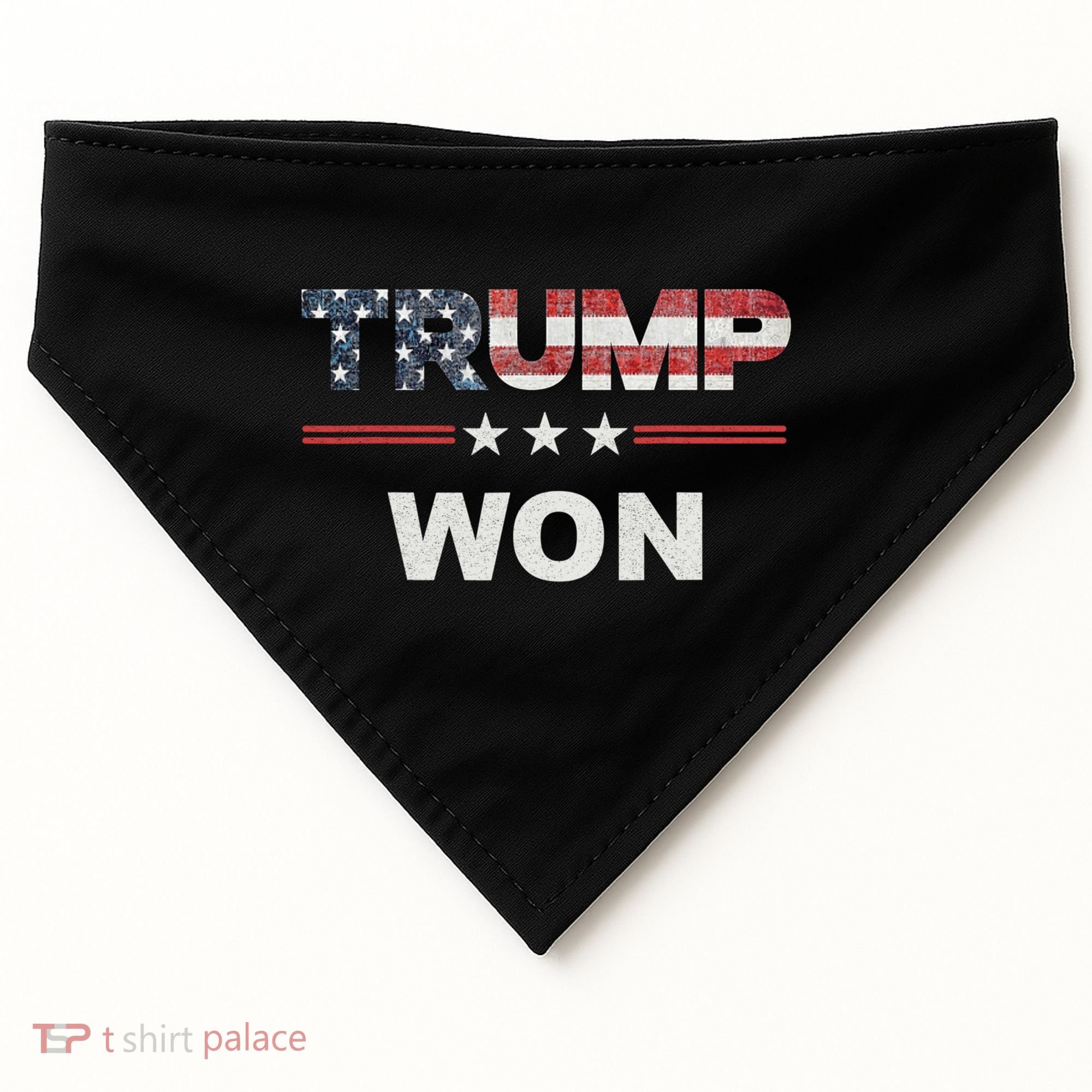 Trump Won USA-Made Doggie Bandana