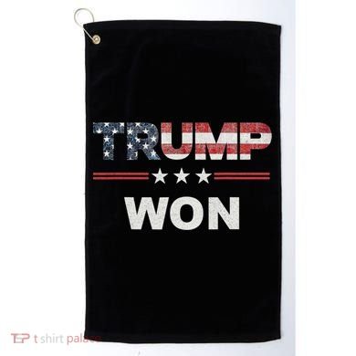 Trump Won Golf Towel