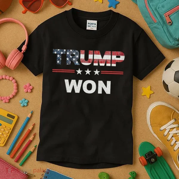 Trump Won Kids T-Shirt