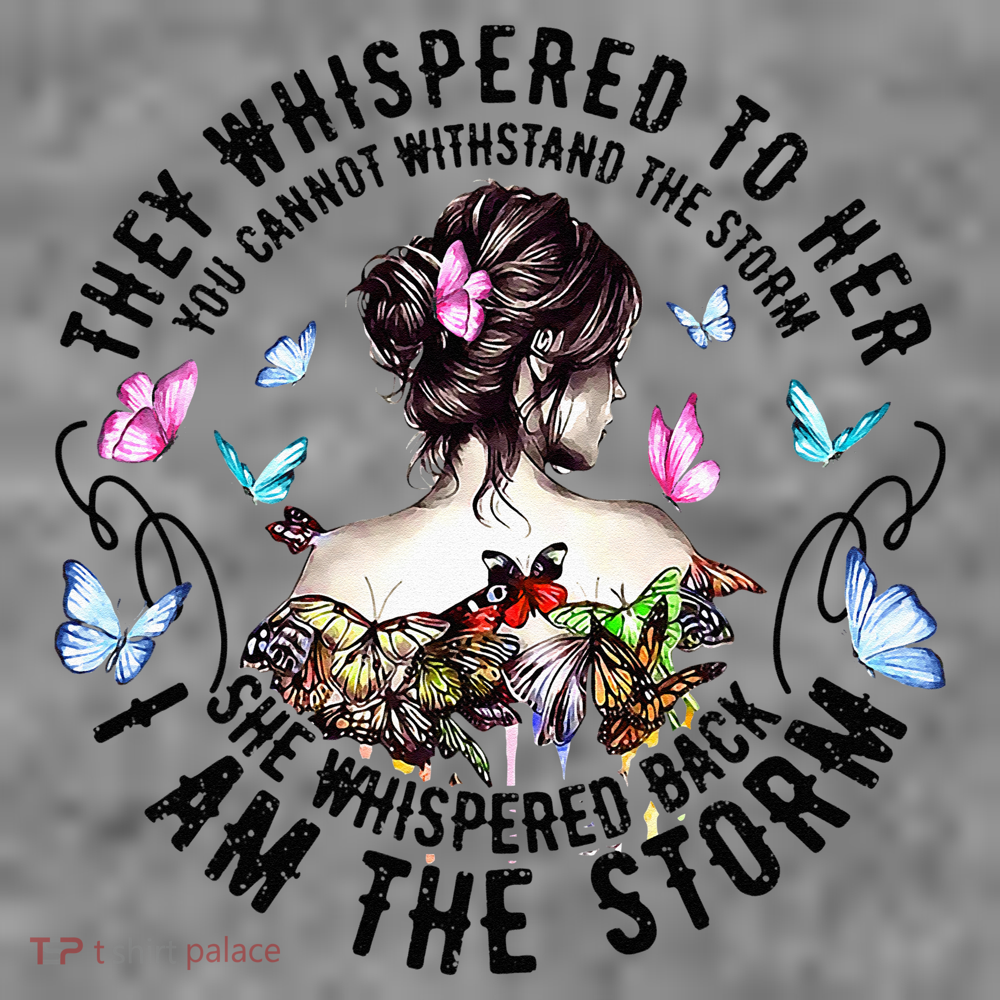 They Whispered to Her She Whispered Back I Am A Storm Toddler Hoodie