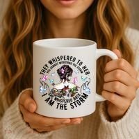 They Whispered to Her She Whispered Back I Am A Storm Coffee Mug thumb 3