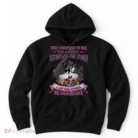 They Whispered To Her You Cannot Withstand The Storm Positive Motivational Upl Hoodie thumb 0
