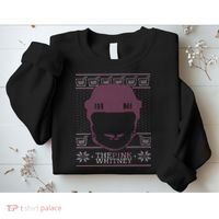 The Whitney Ugly Christmas Sweater Party Hockey Sweatshirt thumb 2