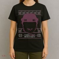 The Whitney Ugly Christmas Sweater Party Hockey T-Shirt thumb 4