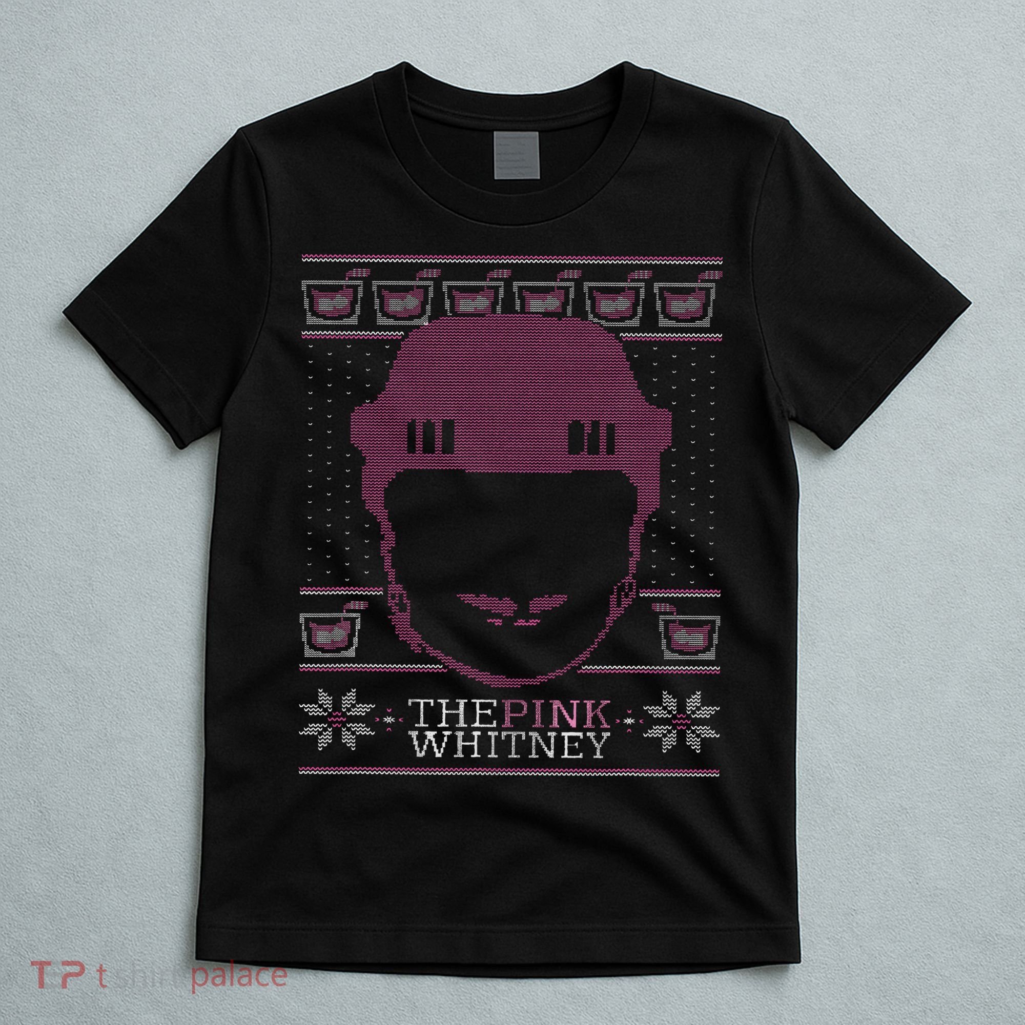 The Whitney Ugly Christmas Sweater Party Hockey T-Shirt
