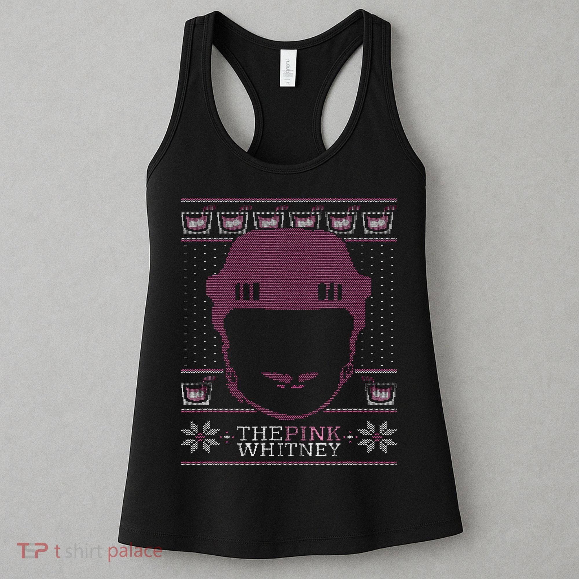 The Whitney Ugly Christmas Sweater Party Hockey Women's Tank Top