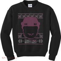 The Whitney Ugly Christmas Sweater Party Hockey Kids Sweatshirt thumb 0