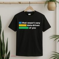 That WasnT Very Data Driven Of You Funny Data Analyst Geek T-Shirt thumb 2