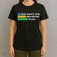 That WasnT Very Data Driven Of You Funny Data Analyst Geek T-Shirt thumb 4